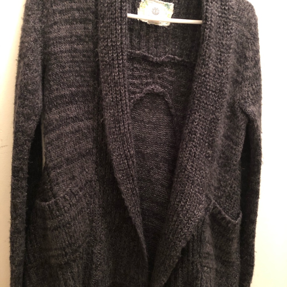 Dark gray size XS Pac Sun brand thick sweater